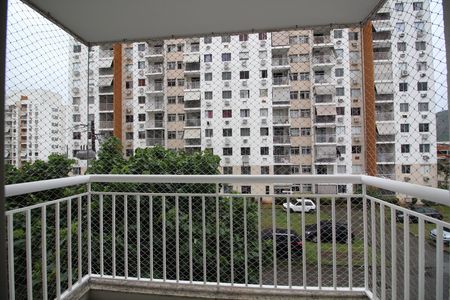 Sala - Varanda de apartamento para alugar com 2 quartos, 52m² em Anil, Rio de Janeiro