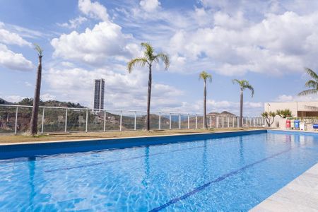 Área comum - Piscina de apartamento para alugar com 3 quartos, 105m² em Vila da Serra, Nova Lima