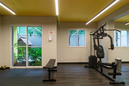 Apartamento para alugar com 28m², 1 quarto e sem vagaAcademia