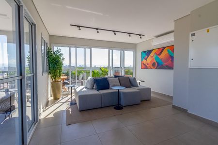 Apartamento para alugar com 28m², 1 quarto e sem vagaÁrea comum - Salão de festas