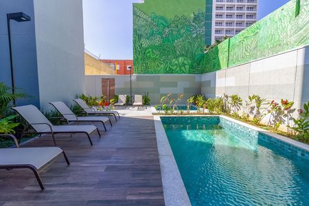 Apartamento para alugar com 28m², 1 quarto e sem vagaÁrea comum - Piscina