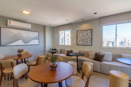 Apartamento para alugar com 28m², 1 quarto e sem vagaÁrea comum - Salão de festas