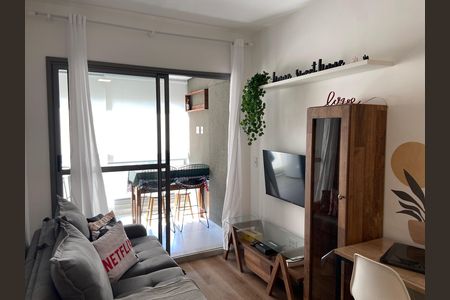 Apartamento para alugar com 39m², 1 quarto e 1 vaga Apartamento para alugar com 39m², 1 quarto e 1 vaga Sala