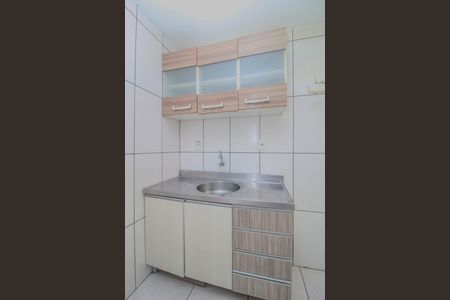 Cozinha de kitnet/studio para alugar com 1 quarto, 28m² em Centro Histórico, Porto Alegre