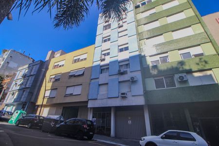 Placa/Fachada de kitnet/studio para alugar com 1 quarto, 28m² em Centro Histórico, Porto Alegre