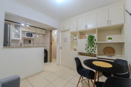 Sala de apartamento para alugar com 1 quarto, 28m² em Bela Vista, São Paulo