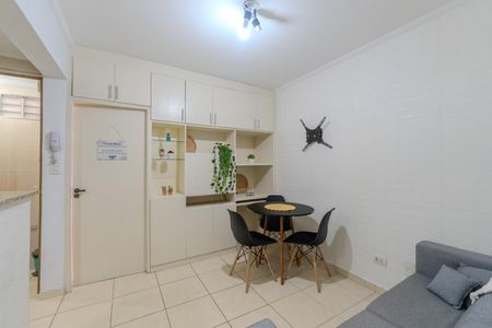 Sala de apartamento para alugar com 1 quarto, 28m² em Bela Vista, São Paulo