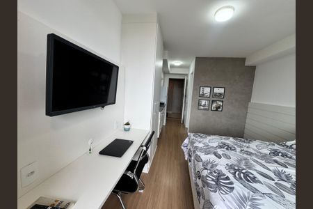 Varanda do Studio de kitnet/studio à venda com 1 quarto, 25m² em Santo Amaro, São Paulo