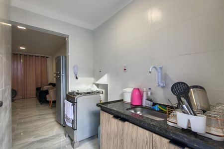 Casa de condomínio para alugar com 41m², 1 quarto e 1 vagaCozinha 