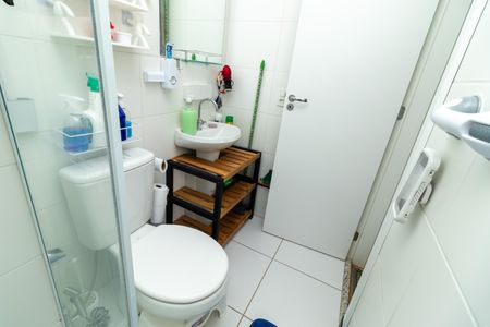 Apartamento para alugar com 28m², 1 quarto e sem vagaBanheiro da Suíte