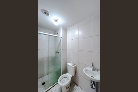 Banheiro de kitnet/studio à venda com 1 quarto, 27m² em Vila Esperança, São Paulo