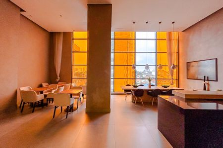 Studio para alugar com 27m², 1 quarto e sem vagaÁrea comum - Salão de festas