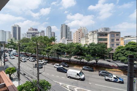 Apartamento para alugar com 32m², 1 quarto e sem vaga Apartamento para alugar com 32m², 1 quarto e sem vagaVaranda da Sala/Cozinha