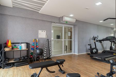 Apartamento para alugar com 32m², 1 quarto e sem vaga Apartamento para alugar com 32m², 1 quarto e sem vagaÁrea comum - Academia