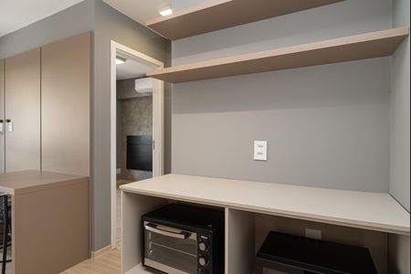 Apartamento para alugar com 32m², 1 quarto e sem vaga Apartamento para alugar com 32m², 1 quarto e sem vagaCozinha