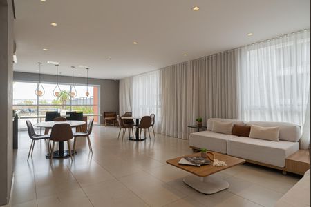 Apartamento para alugar com 32m², 1 quarto e sem vaga Apartamento para alugar com 32m², 1 quarto e sem vagaÁrea comum - Salão de festas