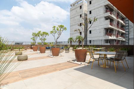 Apartamento para alugar com 32m², 1 quarto e sem vaga Apartamento para alugar com 32m², 1 quarto e sem vagaÁrea comum - Terraço