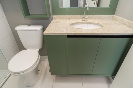 Apartamento para alugar com 32m², 1 quarto e sem vaga Apartamento para alugar com 32m², 1 quarto e sem vagaBanheiro Social