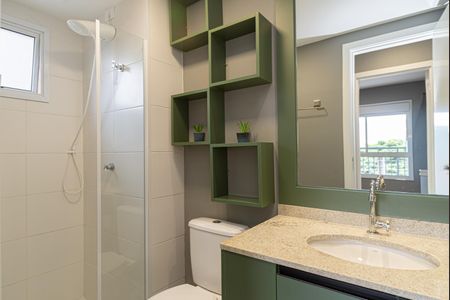 Apartamento para alugar com 32m², 1 quarto e sem vaga Apartamento para alugar com 32m², 1 quarto e sem vagaBanheiro Social