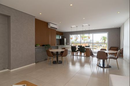 Apartamento para alugar com 32m², 1 quarto e sem vaga Apartamento para alugar com 32m², 1 quarto e sem vagaÁrea comum - Salão de festas