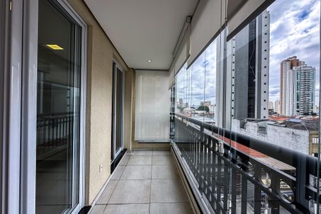 Varanda da Sala de apartamento para alugar com 1 quarto, 41m² em Vila Regente Feijó, São Paulo