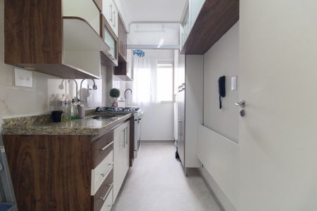 Cozinha de apartamento para alugar com 2 quartos, 47m² em Vila Firmiano Pinto, São Paulo