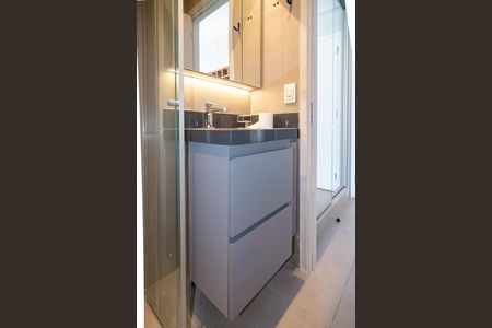 Studio à venda com 25m², 0 quarto e sem vaga Studio à venda com 25m², 0 quarto e sem vagaBanheiro Social