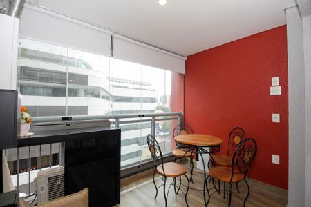 Studio para alugar com 30m², 1 quarto e sem vaga Studio para alugar com 30m², 1 quarto e sem vagaVaranda