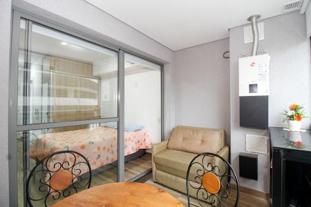 Studio para alugar com 30m², 1 quarto e sem vaga Studio para alugar com 30m², 1 quarto e sem vagaVaranda