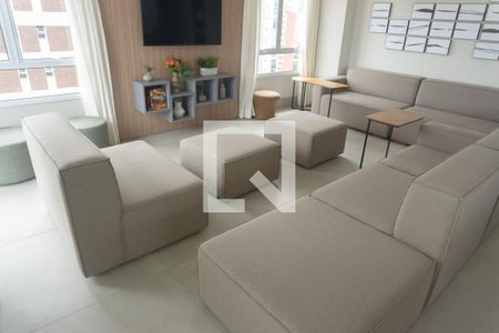 Studio para alugar com 27m², 1 quarto e sem vagaÁrea comum - Salão de festas