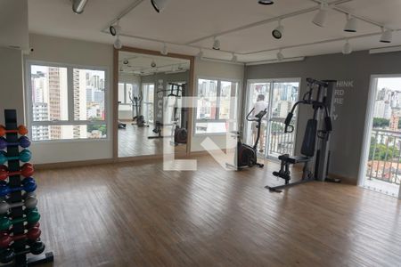 Studio para alugar com 27m², 1 quarto e sem vagaÁrea comum - Academia