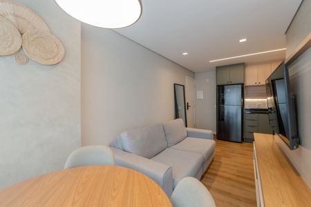 Sala de apartamento para alugar com 2 quartos, 46m² em Bela Vista, São Paulo