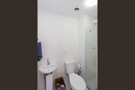 Banheiro - Suíte de apartamento para alugar com 1 quarto, 27m² em Jardim Mirante, São Paulo