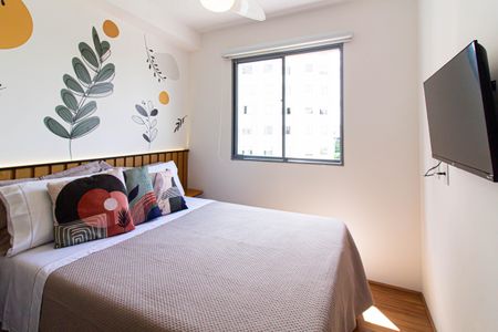 Quarto de apartamento para alugar com 1 quarto, 30m² em Várzea da Barra Funda, São Paulo