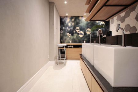 Studio para alugar com 30m², 1 quarto e 1 vagaLavanderia