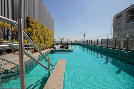 Studio para alugar com 30m², 1 quarto e 1 vagaPiscina