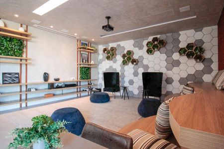 Studio para alugar com 30m², 1 quarto e 1 vagaÁrea comum - Salão de festas