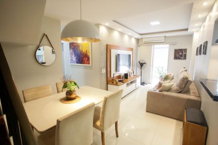 Sala de apartamento à venda com 3 quartos, 128m² em Anil, Rio de Janeiro