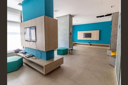 Apartamento à venda com 40m², 1 quarto e sem vagaÁrea comum - Salão de jogos