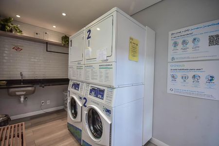 Apartamento para alugar com 37m², 2 quartos e sem vagaLavanderia