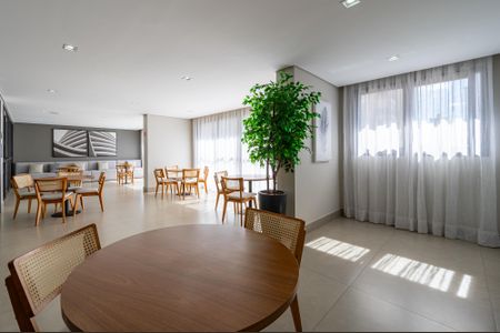 Studio à venda com 29m², 1 quarto e sem vagaÁrea comum - Salão de festas