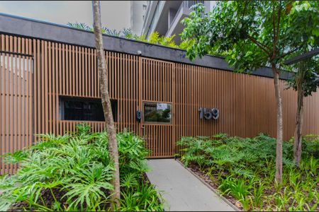 Studio para alugar com 26m², 1 quarto e sem vaga Studio para alugar com 26m², 1 quarto e sem vagaFachada