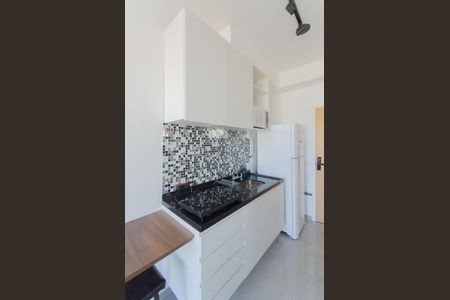 Cozinha de kitnet/studio para alugar com 1 quarto, 26m² em Vila Mariana, São Paulo
