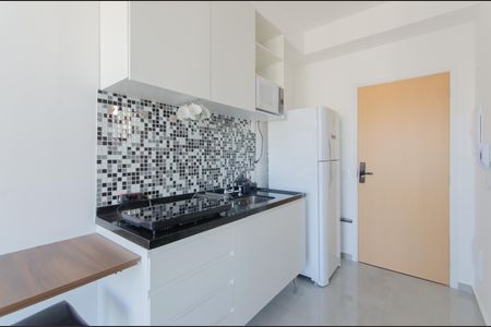 Cozinha de kitnet/studio para alugar com 1 quarto, 26m² em Vila Mariana, São Paulo