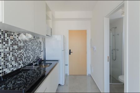 Cozinha de kitnet/studio para alugar com 1 quarto, 26m² em Vila Mariana, São Paulo