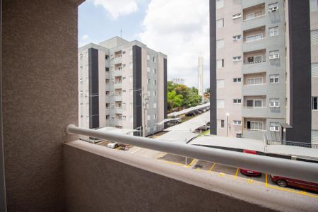 Varanda da Sala de apartamento para alugar com 2 quartos, 50m² em Vila Fiori, Sorocaba
