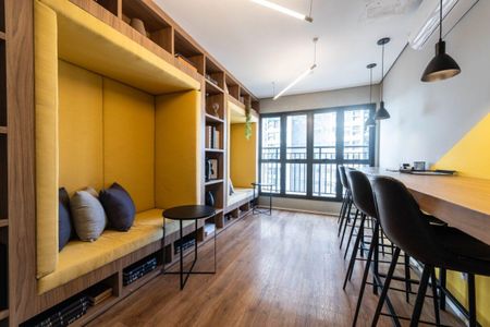 Studio para alugar com 38m², 1 quarto e sem vagaCoworking 