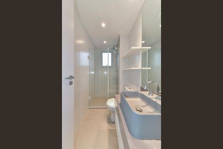 Apartamento para alugar com 66m², 2 quartos e 1 vaga Apartamento para alugar com 66m², 2 quartos e 1 vagaBanheiro da Suíte