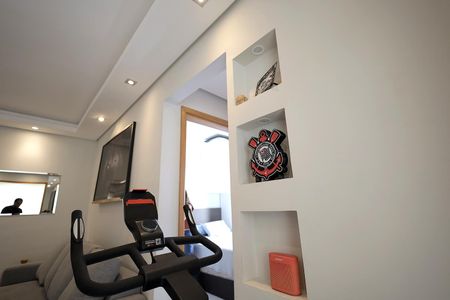 Sala de apartamento para alugar com 2 quartos, 52m² em Utinga, Santo André