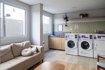Apartamento para alugar com 25m², 1 quarto e sem vagaÁrea comum -  Lavanderia
